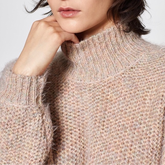 Nwt Joie Markita Sweater Pink Sky Xl 